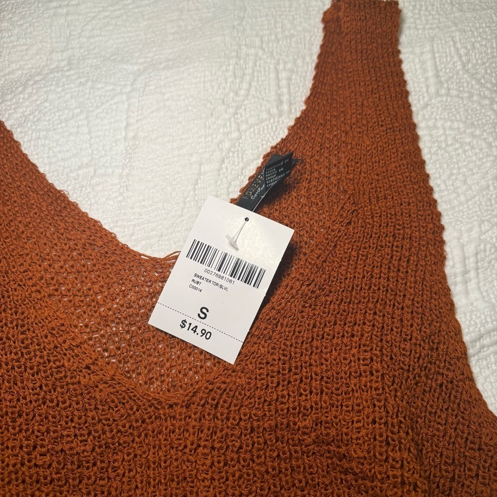 Forever 21 Rust Knit Summer Tank Top - Picture 6 of 8